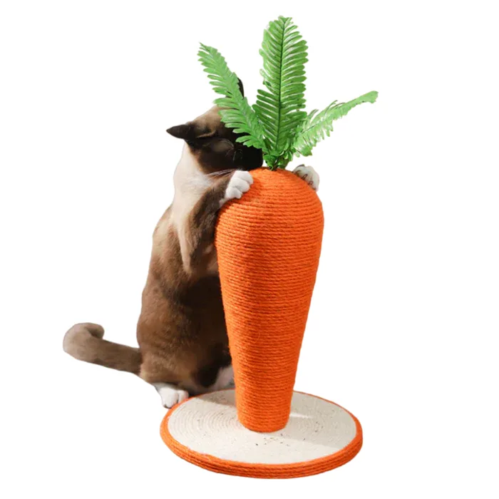 Arranhador Cenoura para Gatos